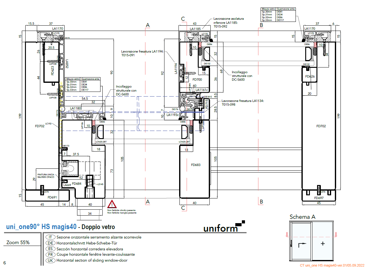magis 40 profile range